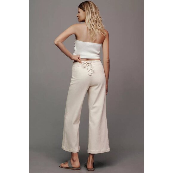 The Kit High-Rise Crop Wide-Leg Pants by Pilcro: Clean Edition 34 - Picture 2 of 4